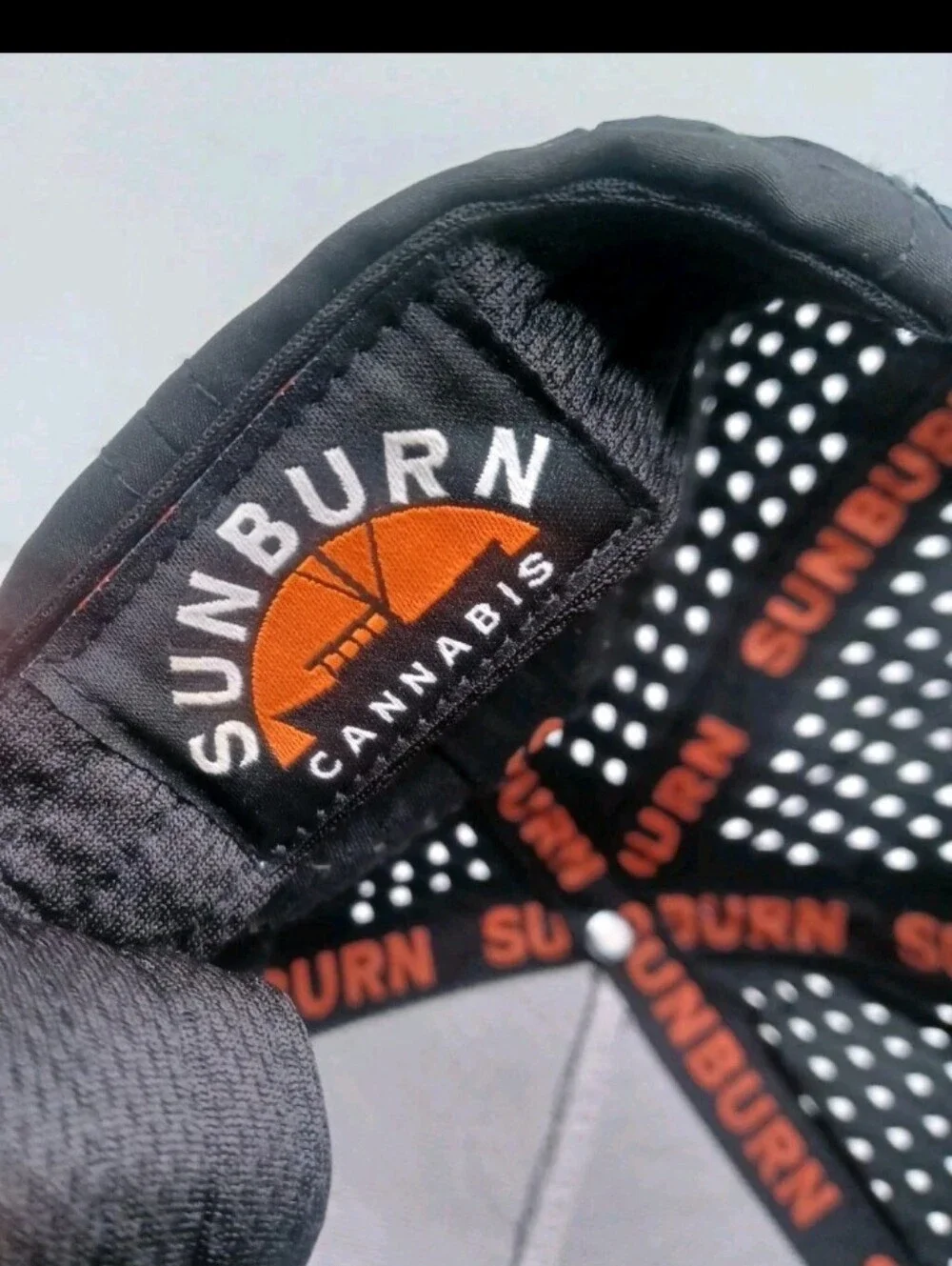 Sunburn Cannabis Snapback Hat Adjustable Vented USA 420 Trucker Rope Golf